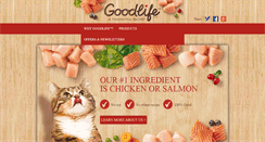 Desktop Screenshot of goodlifepet.com